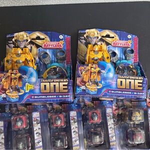 Transformers One Action Figures – Lot of 8 (Bumblebee & Minis) Brand New